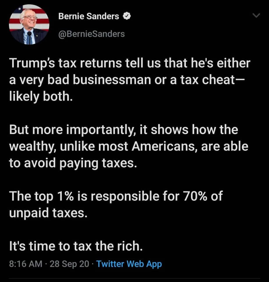 Bernie Sanders: Tax the Rich 3