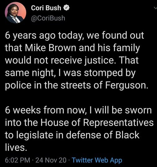 Cori Bush on Mike Brown in Ferguson and Black Lives 3
