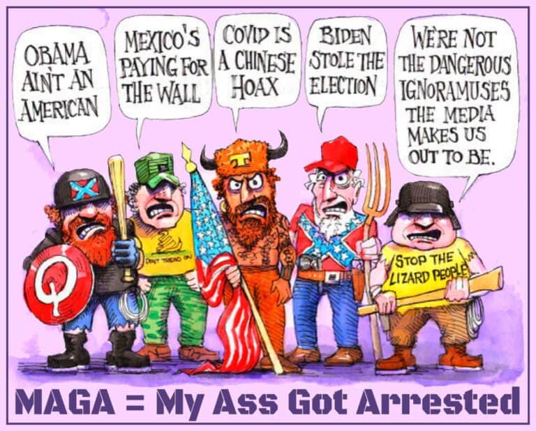 MAGA = My Ass Got Arrested